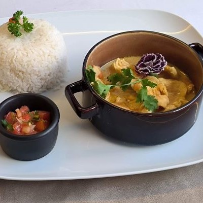 Poulet au coco ou au curry